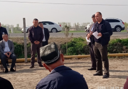 Ҳудудий бошқармаларда Конституциявий қонун лойиҳаси юзасидан тадбирлар бўлиб ўтмоқда.