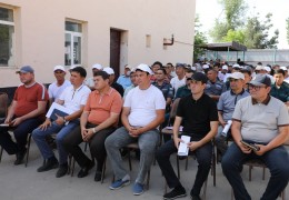 Sardoba tumanida g‘alla o‘rimi bo‘yicha seminar bo‘lib o‘tdi