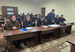 Inspeksiyasining Surxondaryo viloyati boshqarmasida seminar o‘tkazildi