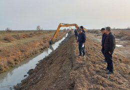 Sirdaryo: sug‘orish mavsumiga qizg‘in tayyorgarlik ko‘rilmoqda