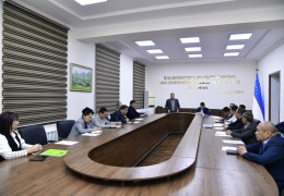 Navoi: the public was informed about the work of the department in 2023 and for the future
